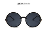 Ocean Color Lens Mirror Sunglasses Women