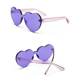 Love Heart Shape Sunglasses